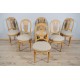 Six chaises style Louis XVI