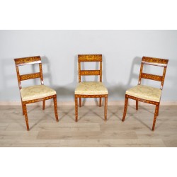 Trois chaises hollandaises XIXe Siècle