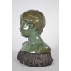 Léon Morice - Buste d'enfant en bronze