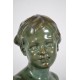 Léon Morice - Buste d'enfant en bronze