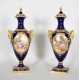 Samson : paire de vases en porcelaine style Sèvres
