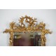 Miroir doré Art-Nouveau