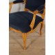 Quatre fauteuils à la reine style Louis XV