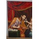 La Sainte Famille : tableau époque Louis XIII