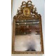 Miroir doré époque Louis XVI