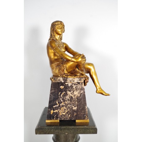 Théophile François Somme : bronze Art-Déco