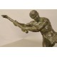 Bronze Art-Déco Signé Ouline