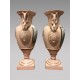 Paire De Vases En Porcelaine Style Empire